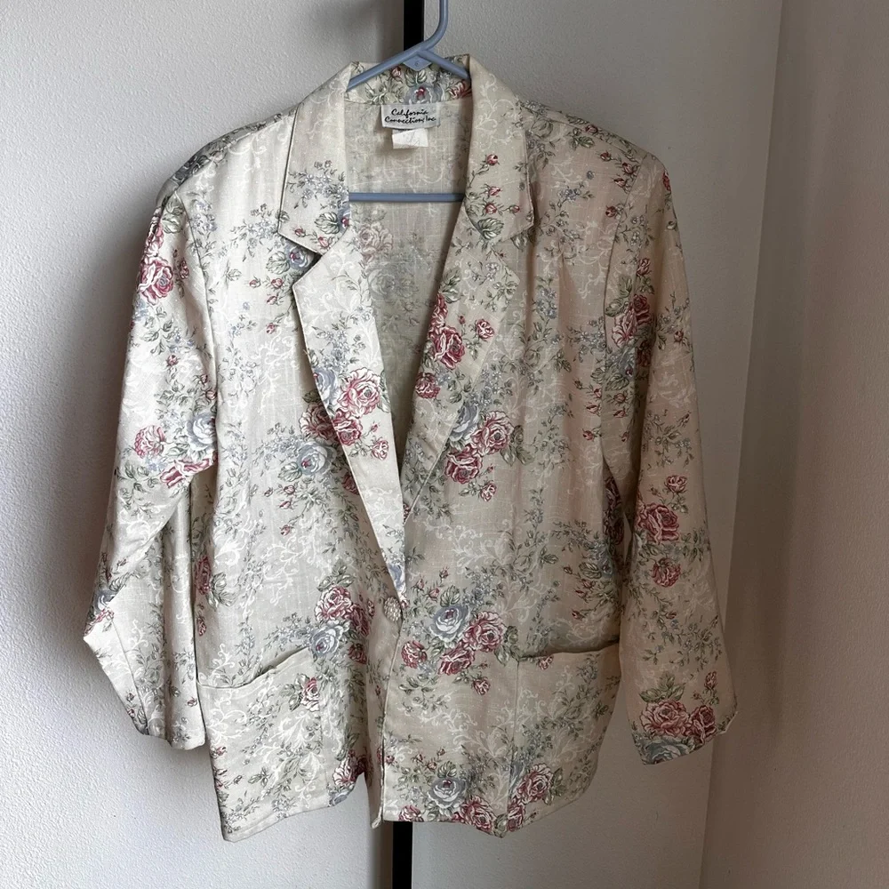 California connection inc 16/18 vintage suit jacket - Picture 1 of 6